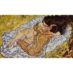 Embrace, also known as Lovers II Painting Reproduction