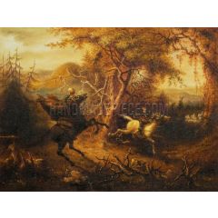 The Headless Horseman Painting Reproduction