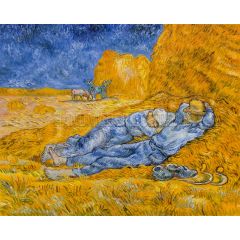 Noon, Rest From Work Painting Reproduction