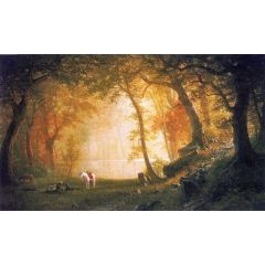 A Rest on the Ride Painting Reproduction