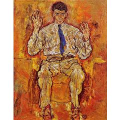 Portrait of Albert Paris von Gutersloh Painting Reproduction