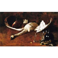 Still Life with Goose Painting Reproduction