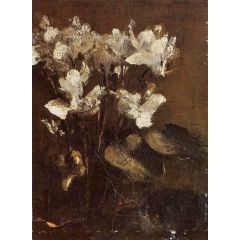 Flowers, Cyclamens Painting Reproduction