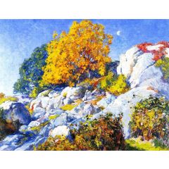 Autumn in Gloucester Painting Reproduction