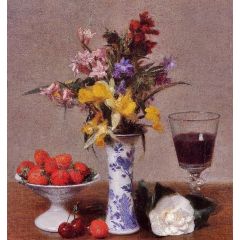 The Bethrothal Still Life Painting Reproduction