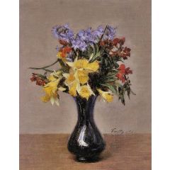 Spring Flowers Painting Reproduction