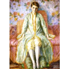 Portrait of Jane Belo Painting Reproduction