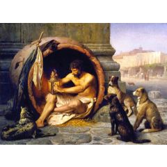 Diogenes Painting Reproduction