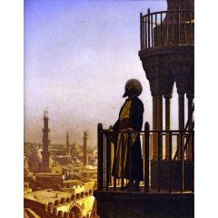 The Muezzin, also known as The Call to Prayer Painting Reproduction