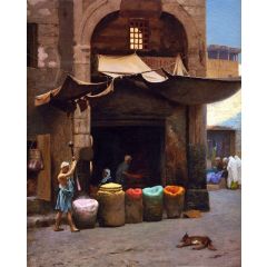 The Color Grinder Painting Reproduction