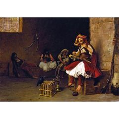 Bashi-Bazouk Singing Painting Reproduction