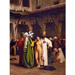 The Slave Market Painting Reproduction
