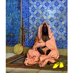 The Black Poet Painting Reproduction