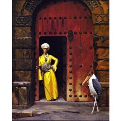 The Marabou Painting Reproduction