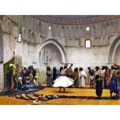 The Whirling Dervish Painting Reproduction