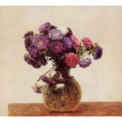 Queens Daisies Painting Reproduction