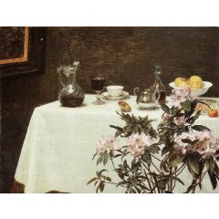Still Life: Corner of a Table Painting Reproduction