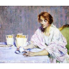 Tea Leaves Painting Reproduction