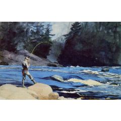 Quananiche, Lake St. John Painting Reproduction