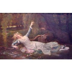 Ophelia Painting Reproduction
