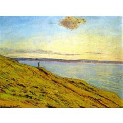Sainte-Adresse, View across the Estuary Painting Reproduction