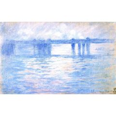 Charing Cross Bridge, London Painting Reproduction