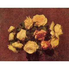 Roses Painting Reproduction