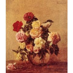 Roses Painting Reproduction