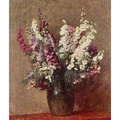 Pieds d’Allouette Painting Reproduction