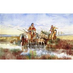Last Chance or Bust Painting Reproduction