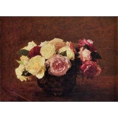 Roses Painting Reproduction