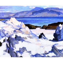 Green Sea, Iona Painting Reproduction