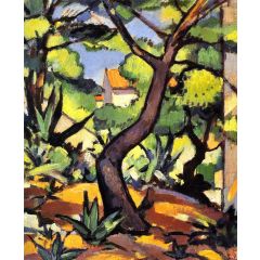 Landscape at Cassis Painting Reproduction