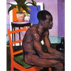 Pensive Painting Reproduction