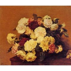 Roses Painting Reproduction