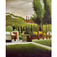 The Customs House Painting Reproduction