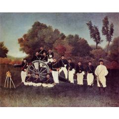 The Artillerymen Painting Reproduction