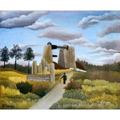 The Quarry Painting Reproduction