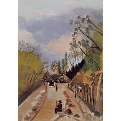 Avenue de l’Observatoire Painting Reproduction