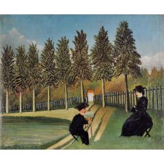 The Painter and His Wife Painting Reproduction