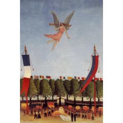 Liberty Inviting Artists to Take Part in the 22nd Exhibition of the Society of Independent Artists Painting Reproduction