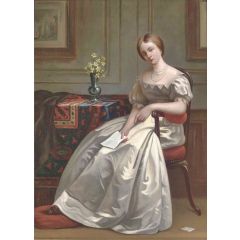 The Letter Painting Reproduction