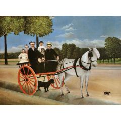 Old Junior’s Cart Painting Reproduction