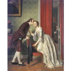 The Secret Whisper Painting Reproduction