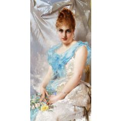 A Spring Beauty Painting Reproduction