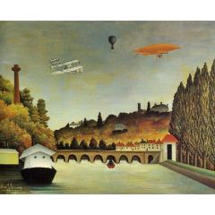 View of the Bridge at Sevres Painting Reproduction