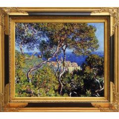 Bordighera by Claude Oscar Monet, Framed Painting Reproduction