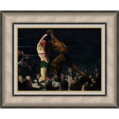 Both Members of This Club by George Wesley Bellows, Framed Painting Reproduction