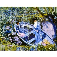 Under the Willows Painting Reproduction