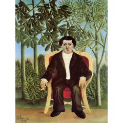 Portrait of Joseph Brummer Painting Reproduction